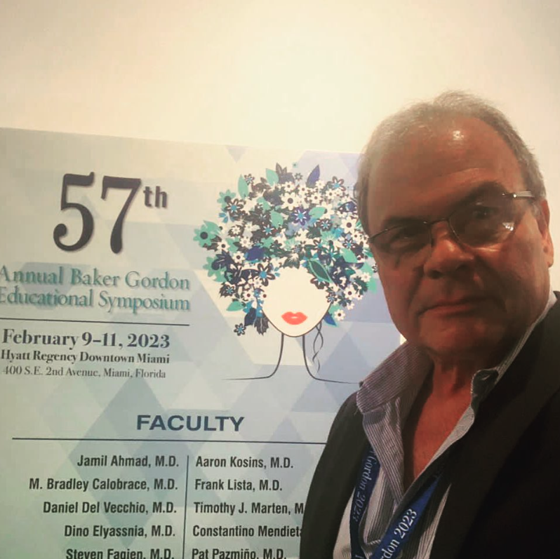 Dr. Contasti en el Baker Gordon Symposium, Miami 2023